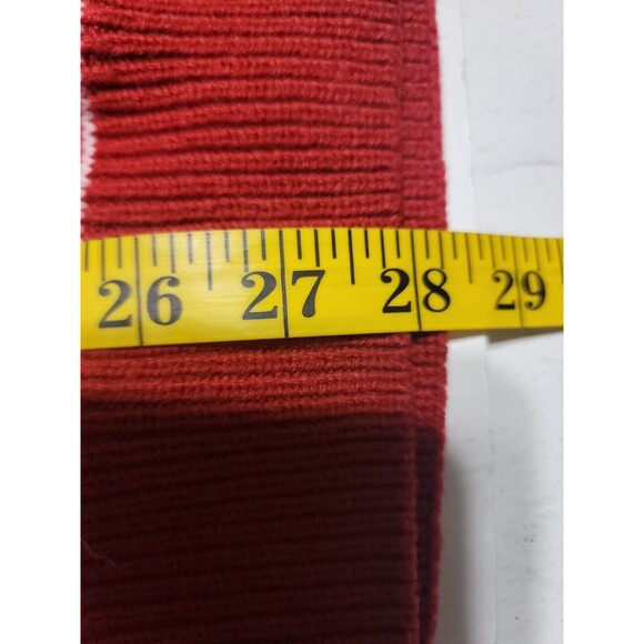 Party Sweater Mens Red Cat Christmas 100% Acrylic Sweater - Size XL - Picture 4 of 4